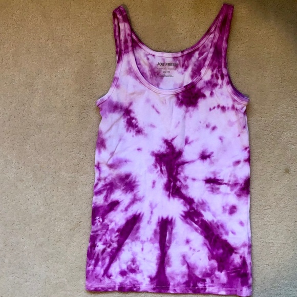 One Of A Kind Pink Tie Dye Tank - Picture 3 of 6